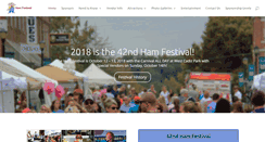 Desktop Screenshot of hamfestival.com